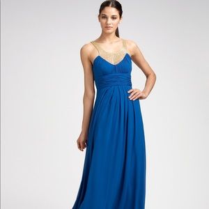 Aidan Mattox Silk Chiffon Dress